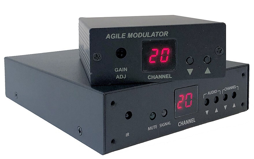 Long Range Video Audio Extender Over Coax Cable Extender Kit │Max 2000 FT 800M