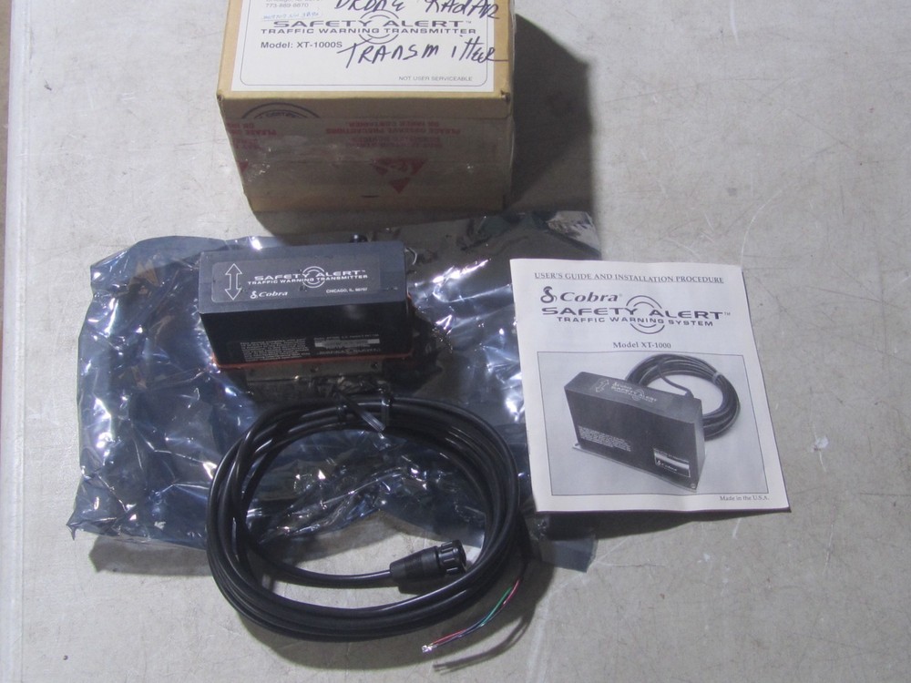 NEW COBRA XT-1000 SAFETY ALERT TRAFFIC WARNING SYSTEM -TRANSMITTER