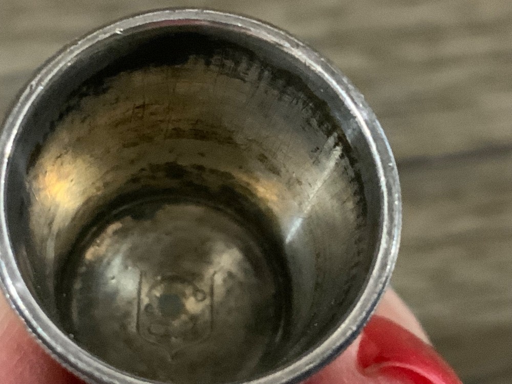 Three Sterling Silver Thimbles