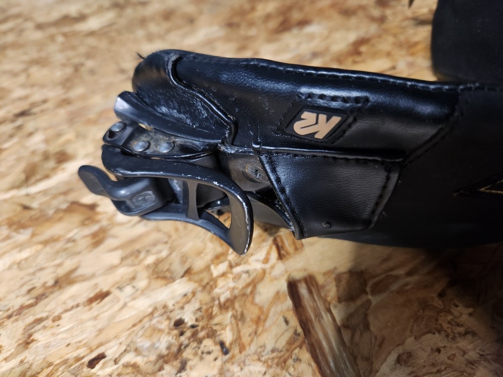 K2 Formula Left Heel Strap Snowboard Binding Part Black Oem From Large Set