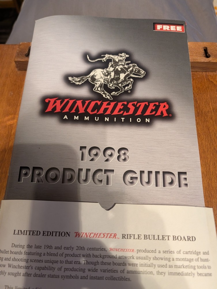 winchester bullet board