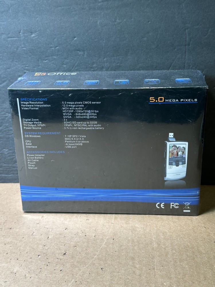 NEW Microsoft Office 2010 HD Video Camcorder Windows
