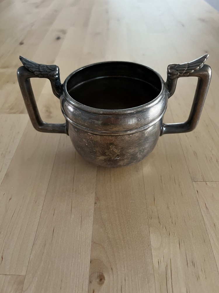 Gorham Co. Silver Soldered Sugar Bowl