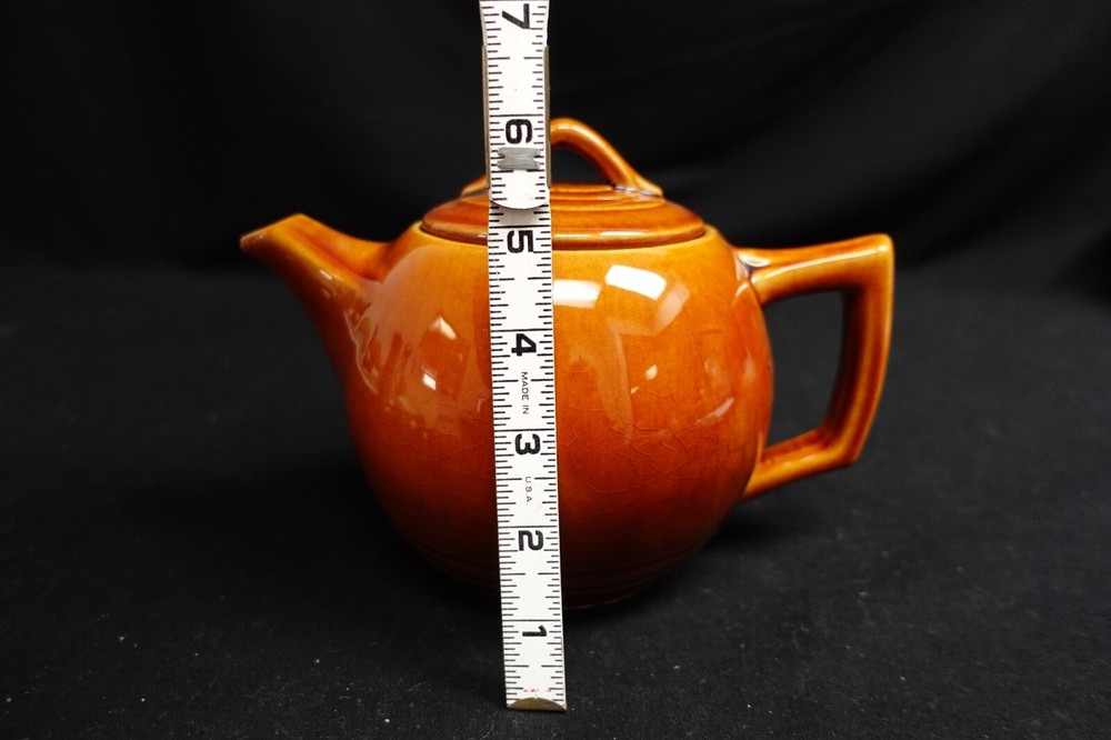 VTG McCoy Brown Teapot