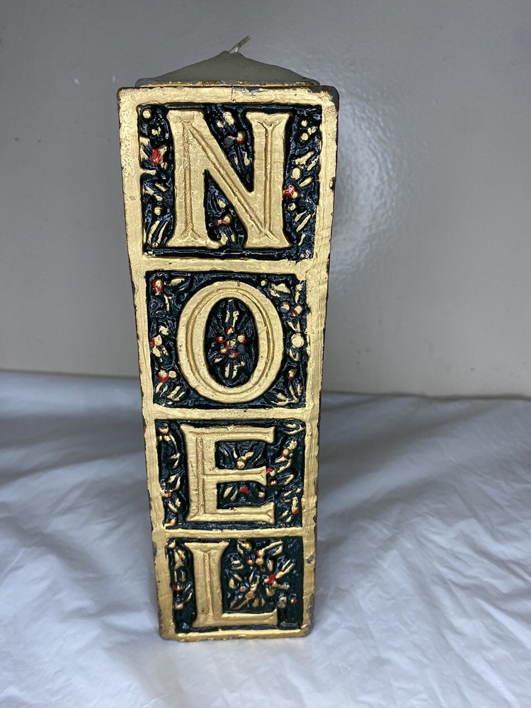 christmas noel candle