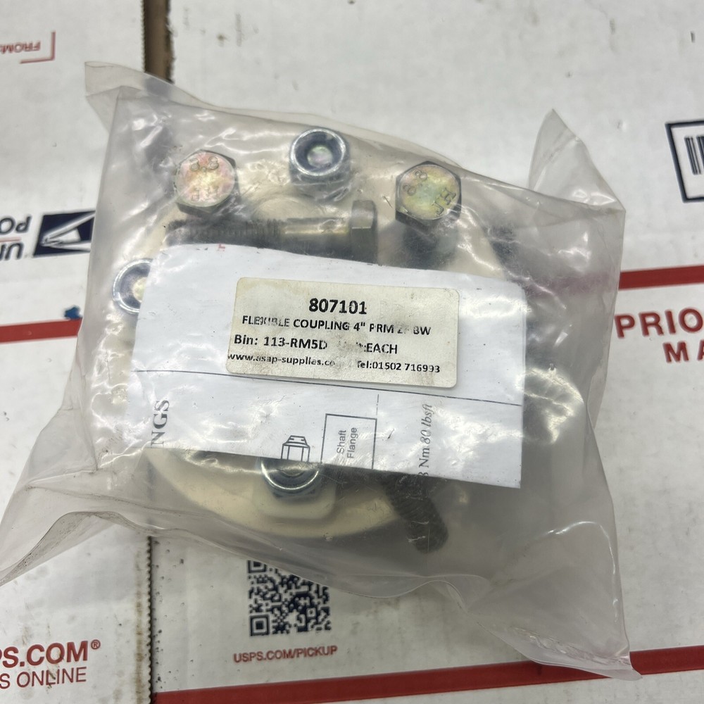 Flexible coupling 4" 807101