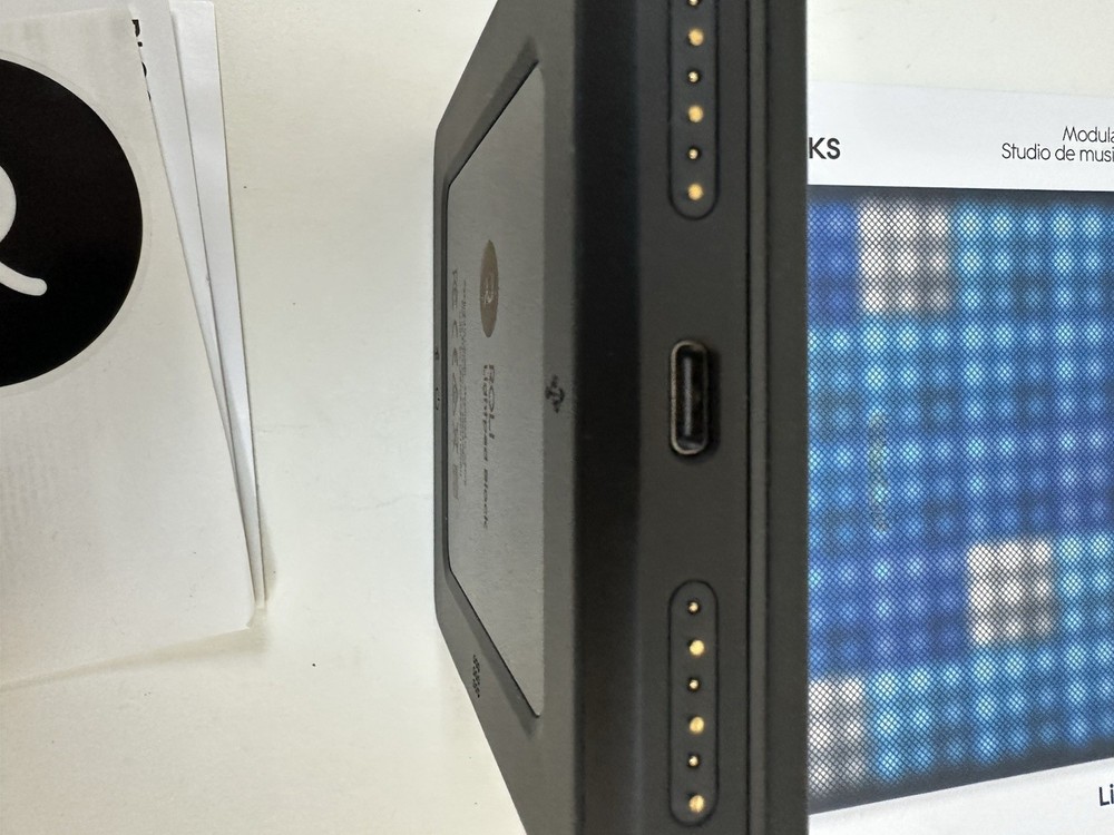 ROLI Lightpad Block illuminated pressure responsive