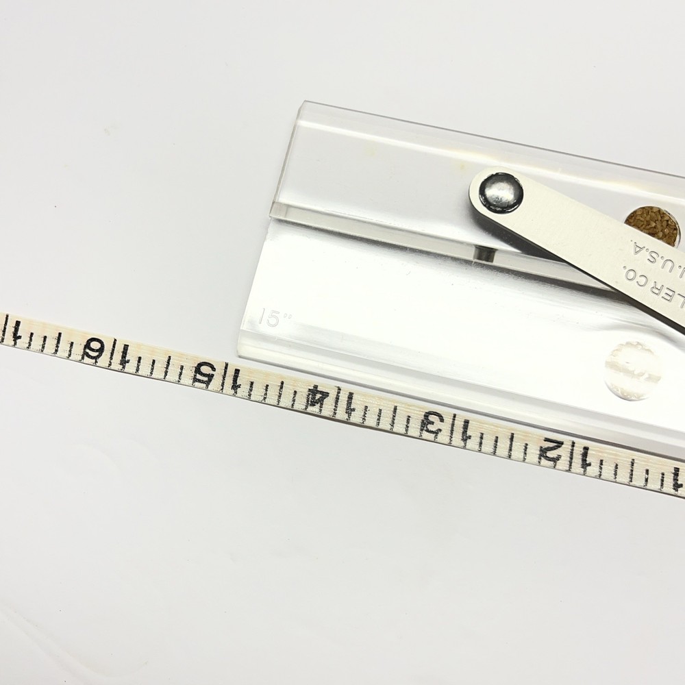 Vintage The C-Thru Ruler Co. Hinged Parallel Drafting Ruler