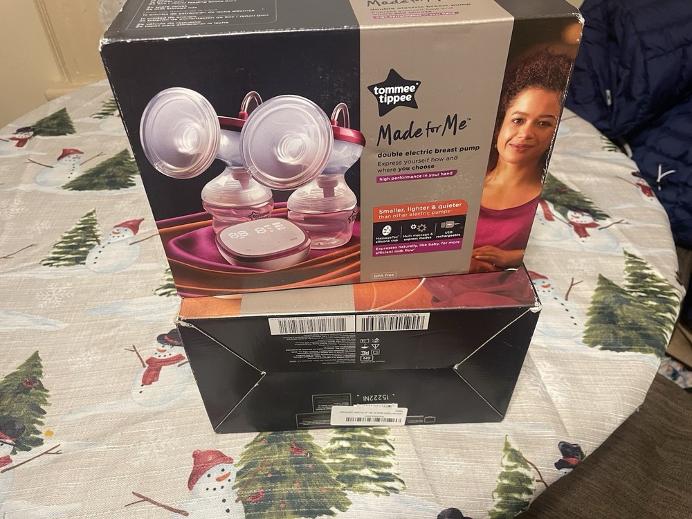 Tommee Tippee Made for Me Double Electric Breast Pump - ‎White