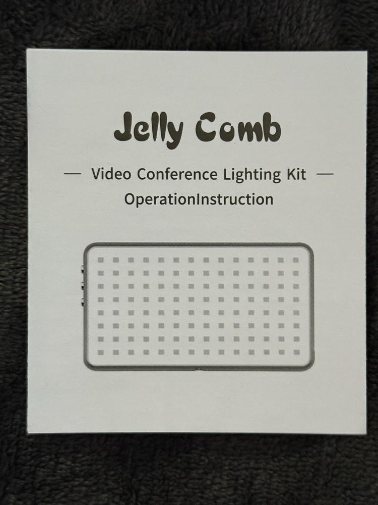 Video Conference Lighting Kit For Computer, Jelly Comb