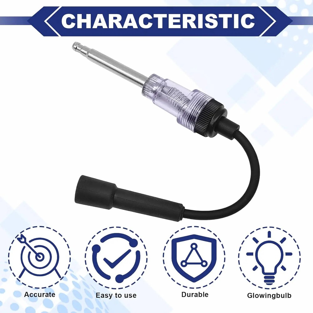 Ignition System Tester Spark Plug Car Engine In Line System Pen Detector Spark