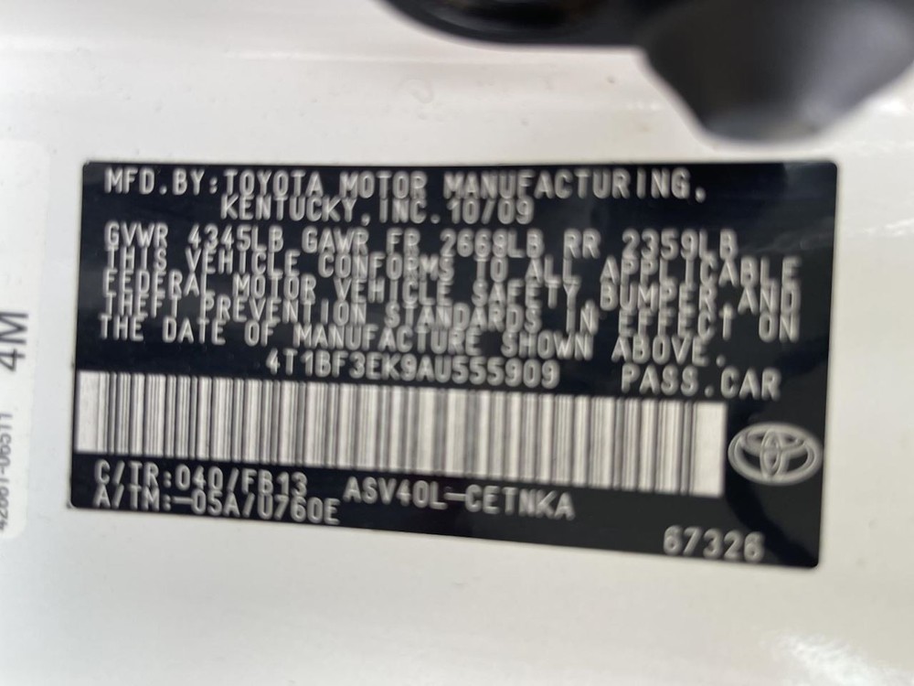 Information Screen Display Screen Clock Fits 07-11 CAMRY 970740