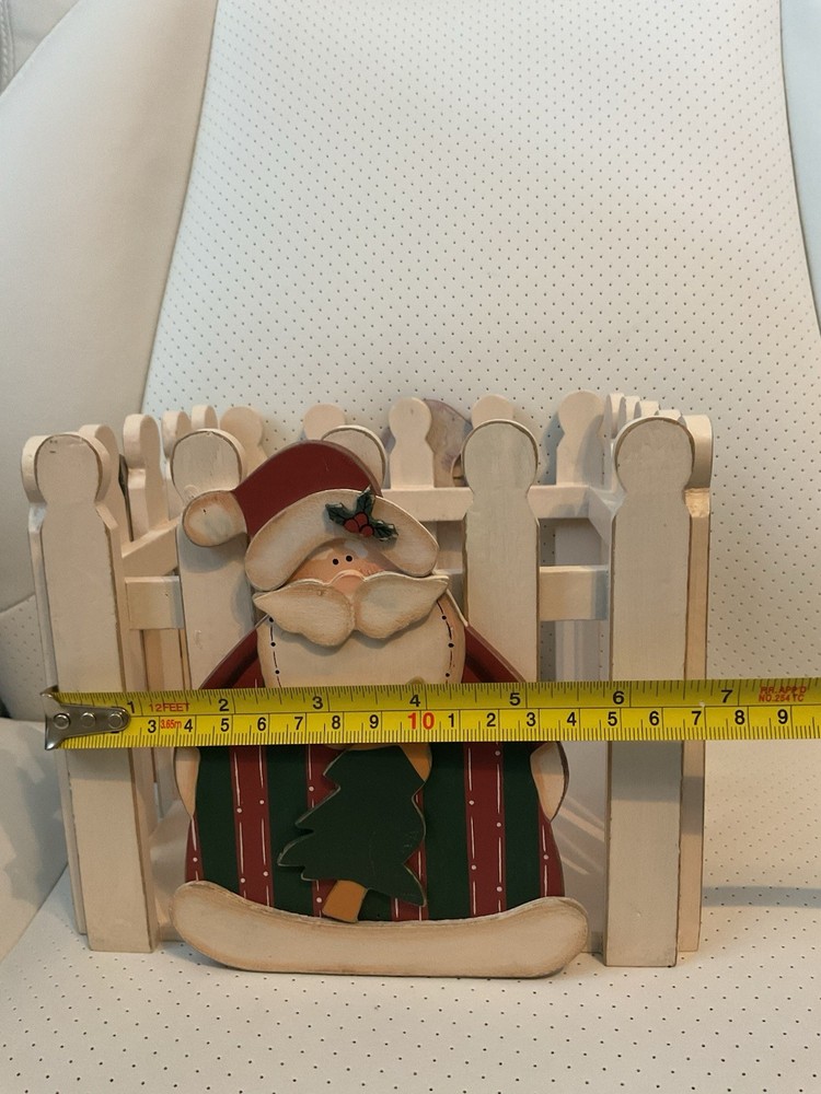 Christmas Basket Wooden