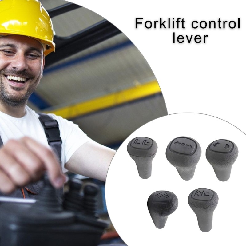 Pack Of 5 Forklift Leverage Knob For Streamlined Functionality And Modern Design