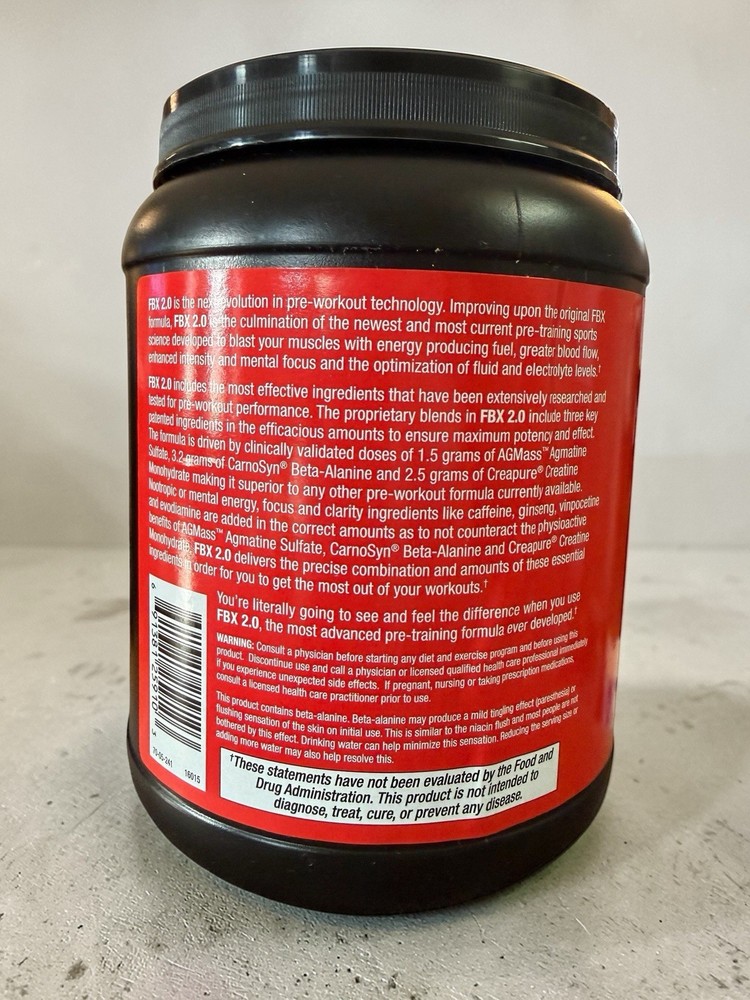 Performance FBX 2.0 Advanced Pre Training Formula Atomic Lime 2.0 LBS Ex: 04/27