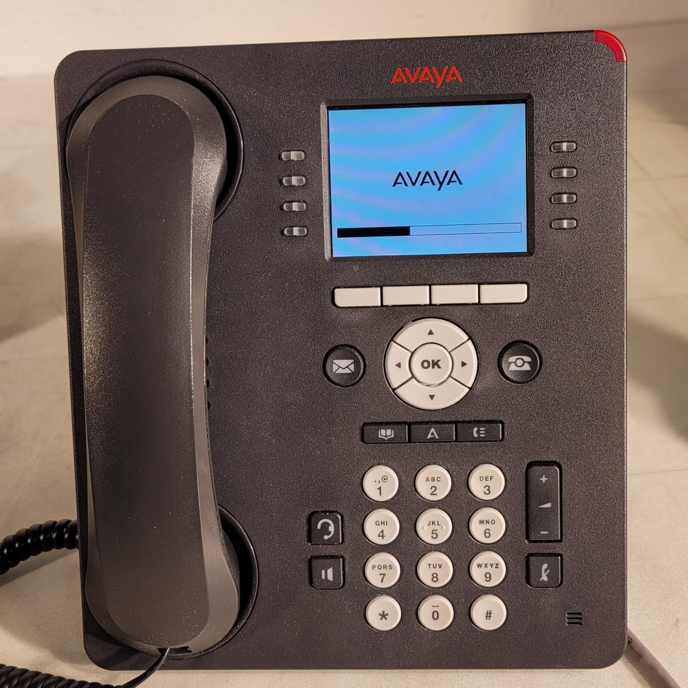 Avaya 9611G IP Deskphone For Parts Admin Code Unknown