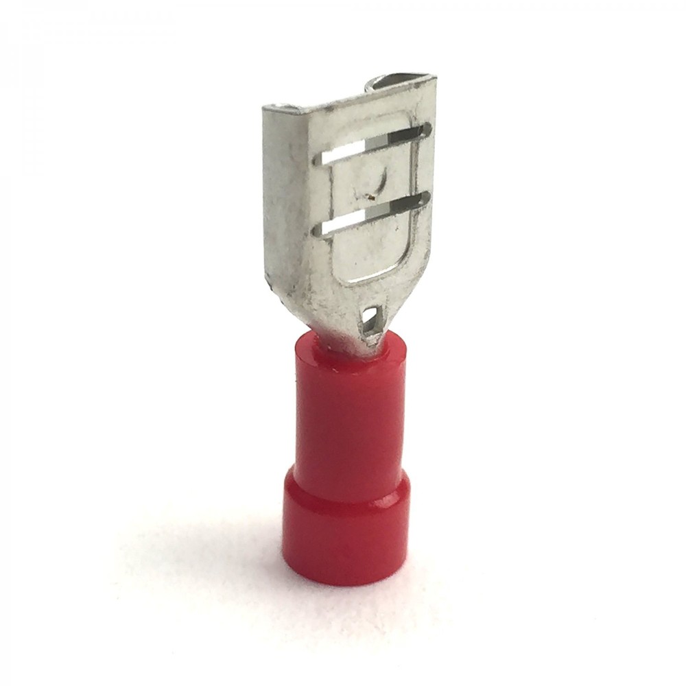 Blister Pack Female Quick Disconnect Red .250
