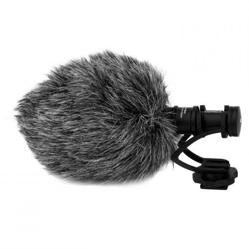 CoMica - Mini On-Camera Directional Shotgun Mic (Black)