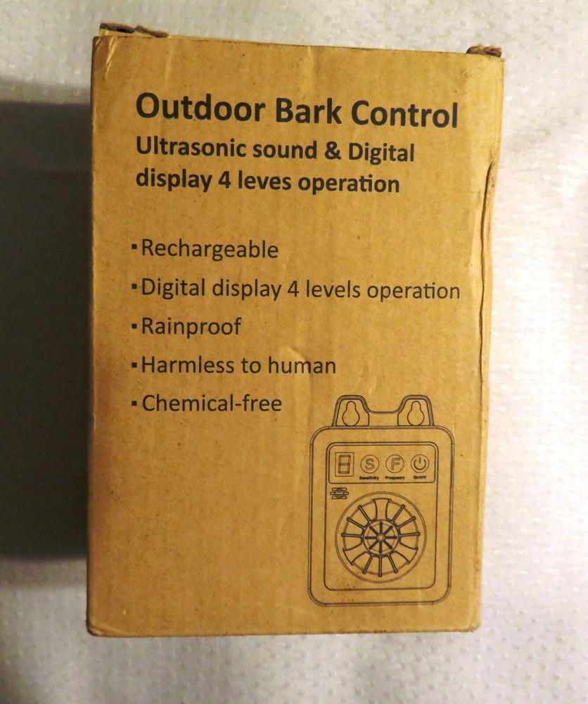 Outdoor Bark Control