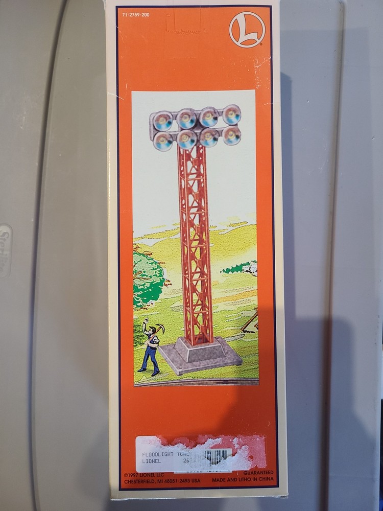 Lionel 195 floodlight tower. New. Open box.