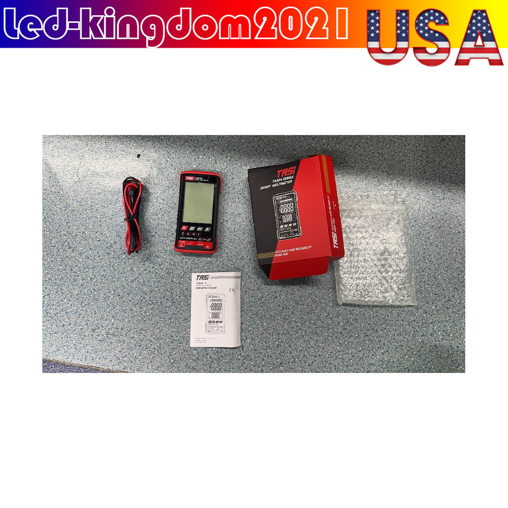 Multimeter Ohmmeter Voltmeter Digital Display Auto Range Test Volt Tester AC L
