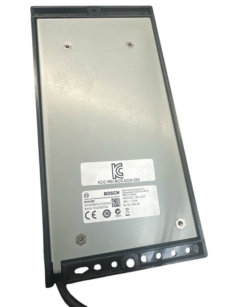 Bosch DCN-DDI Dual Delegate Interface Conference System Module Mic/Voting Unit