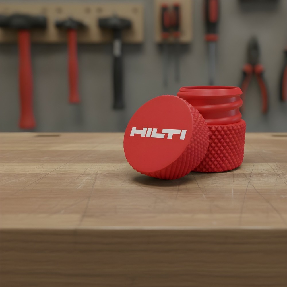 Hilti Container – Threaded Screw & Parts Storage Box 3D Printed for Tools