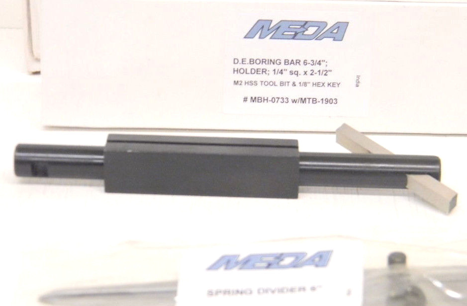 NEW MEDA 20pc LATHE TOOL KIT TOOL HOLDERS, TOOL BITS, BORING BAR 6390020