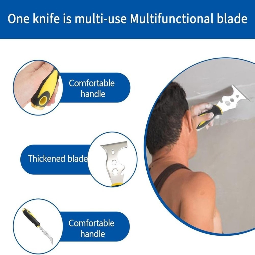 16 in 1 Window Installation Tool Kit Includes Rubber Strip Roller and Blade