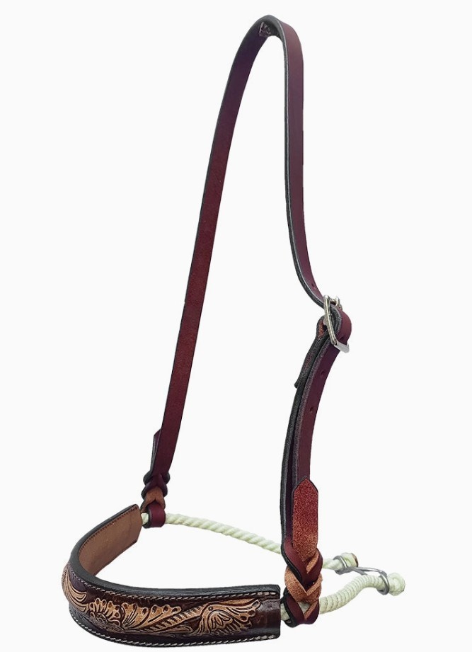 COMFYTACK Leather Noseband – Brown (Standard Size)