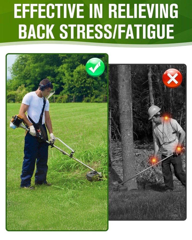 Weed Eater Handle Extension Back Saver, Ergonomic Trimmer Grip for Landscapin...