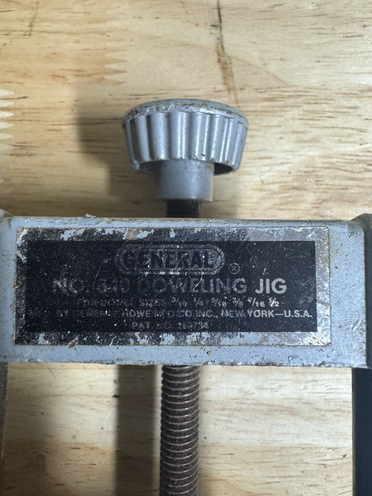 Vintage General Doweling Jig No. 840