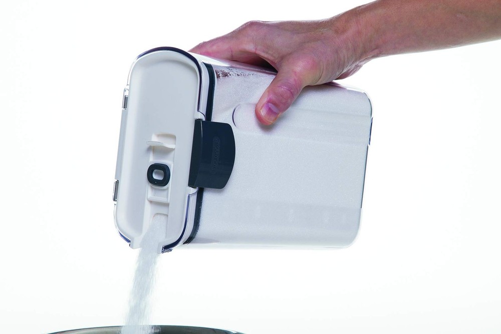 Sugar & Bread Storage Container â€“ Clear, Airtight Seal for Freshness