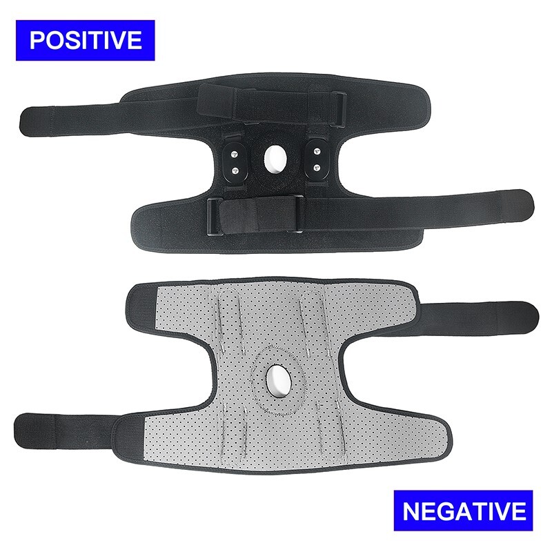 Knee Brace Hinged Compression Sleeve Joint Support Open Patella Stabilizer Wrap