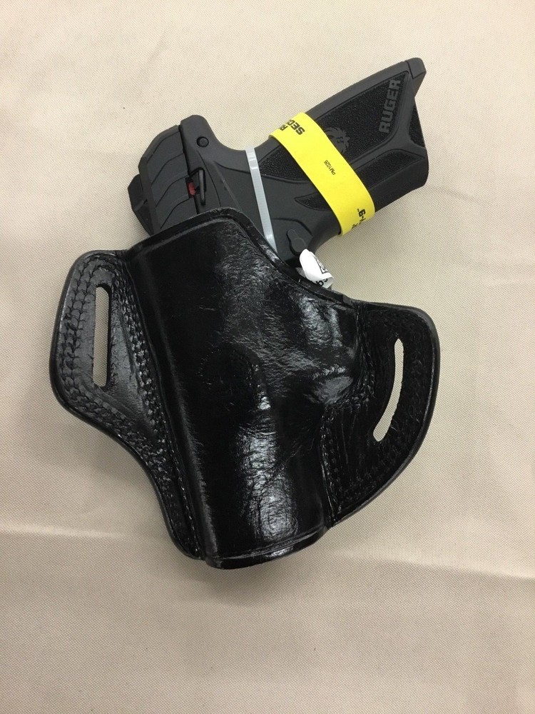 Leather Belt Holster - RUGER Security 9 - (# 6640)