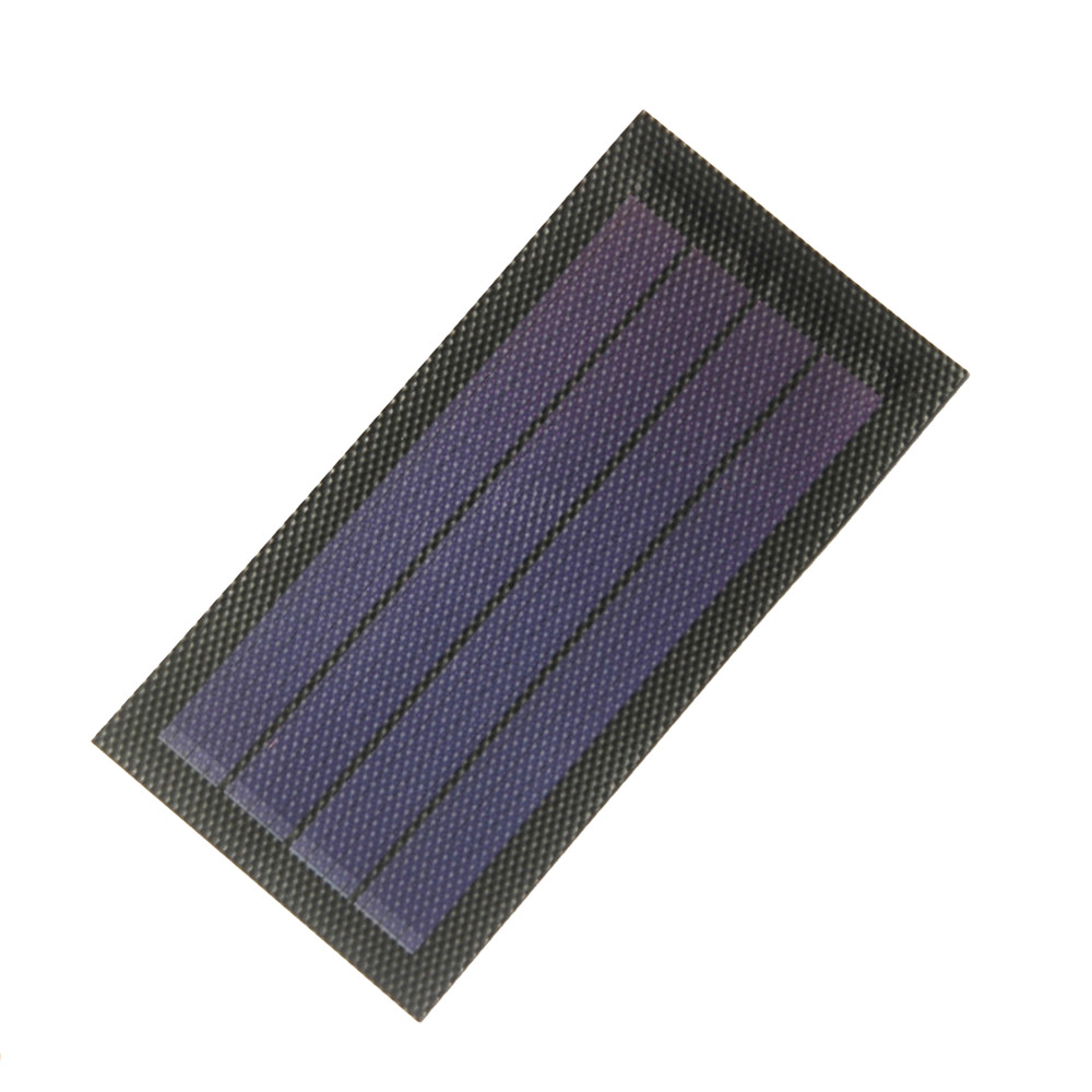 1W 6V Amorphous Silicon Solar Panel With High Light Absorption Ability