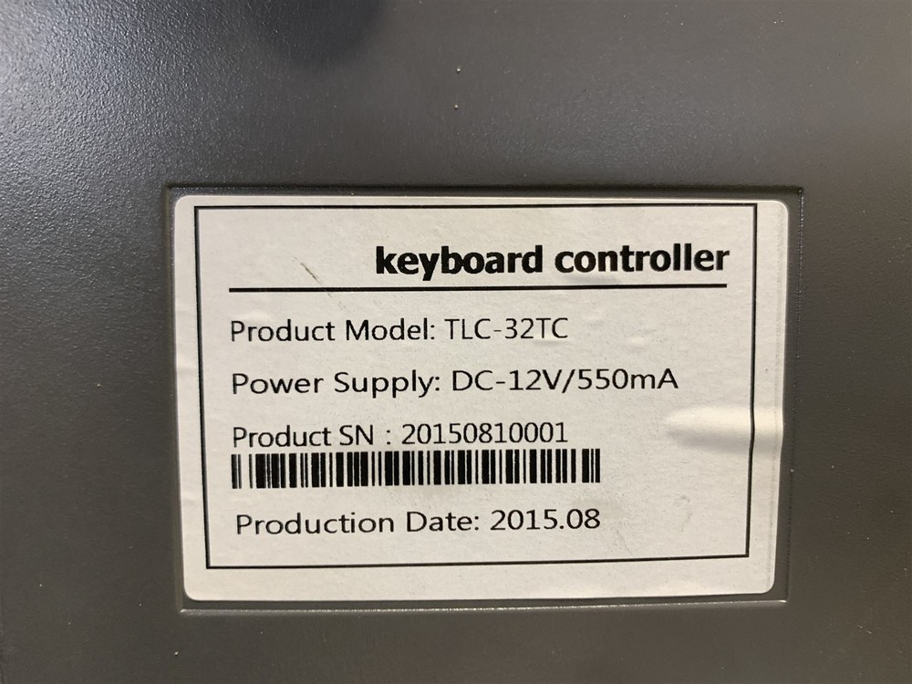 SUPER CONTROLLER TLC-32TC KEYBOARD CONTROLLER