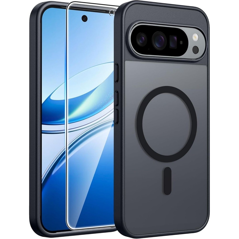 For Google Pixel-10-Pro Case Shockproof Protection Cover with Screen Protector