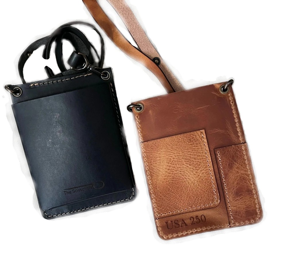 LEATHER SMALL CARRY-ALL Stitchers Purse- Color Choice