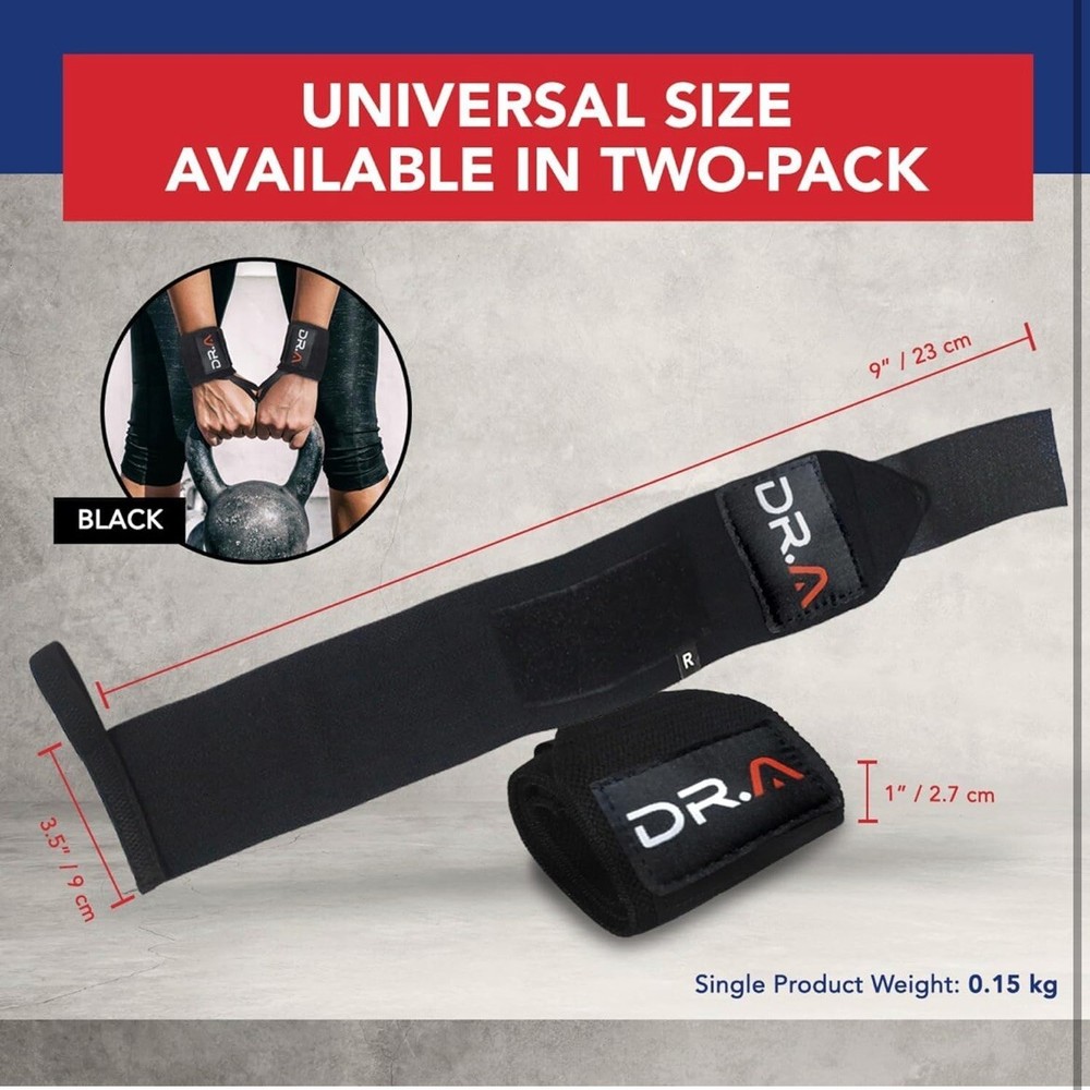 Doctor-Developed Gym Wrist Wraps