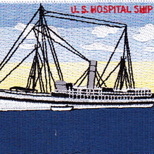 USS Solace Auxiliary AH-2 Hospital Ship Patch