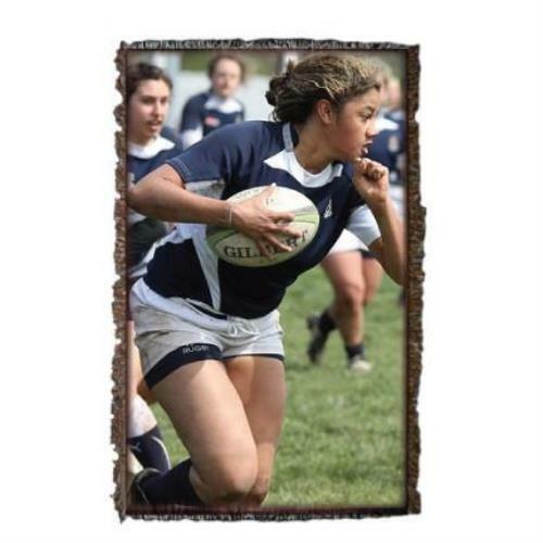Rugby Player Photo Blanket