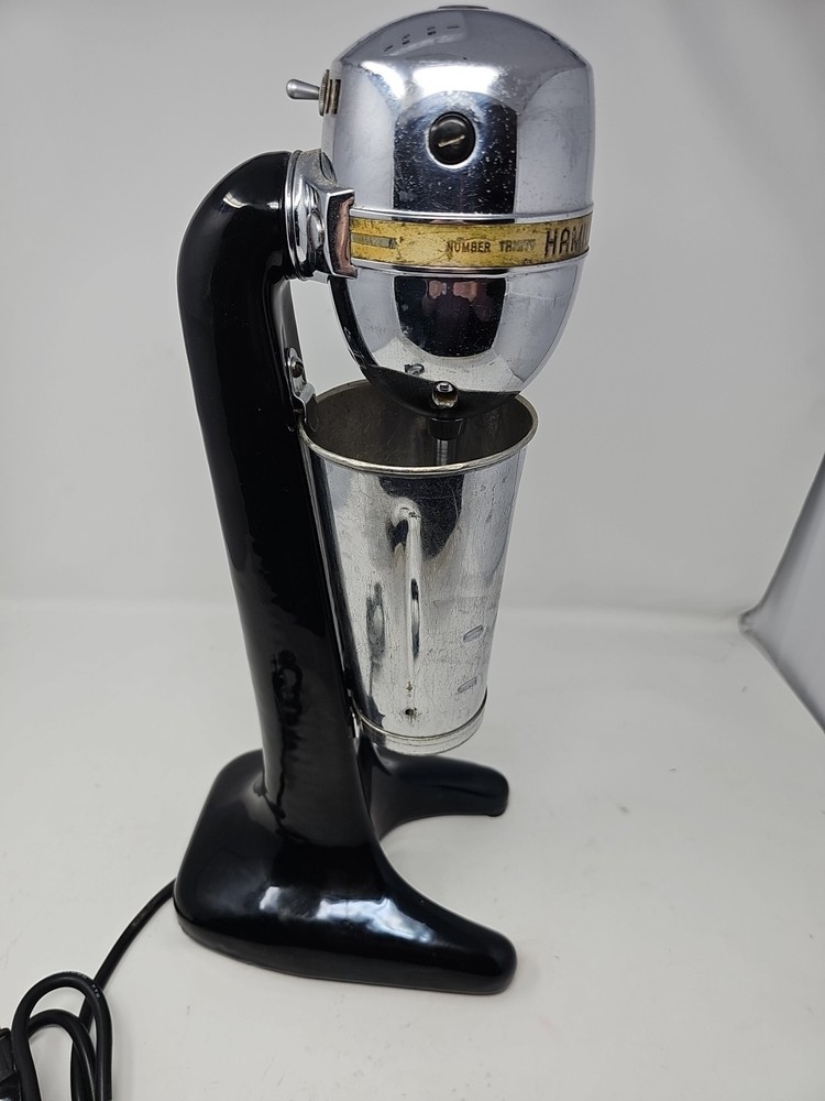 Hamilton Beach Number Thirty #30 Black Drink Master Milkshake Malt Maker