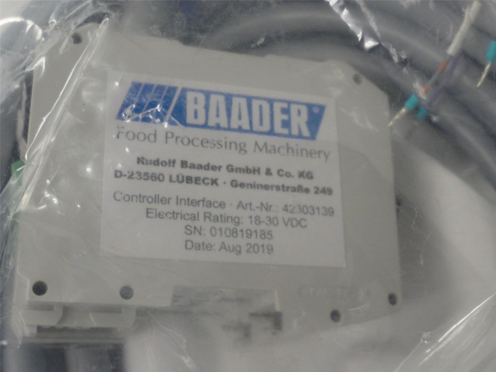 236653 New-No Box; Baader 93900-7 Controller Safety Kit