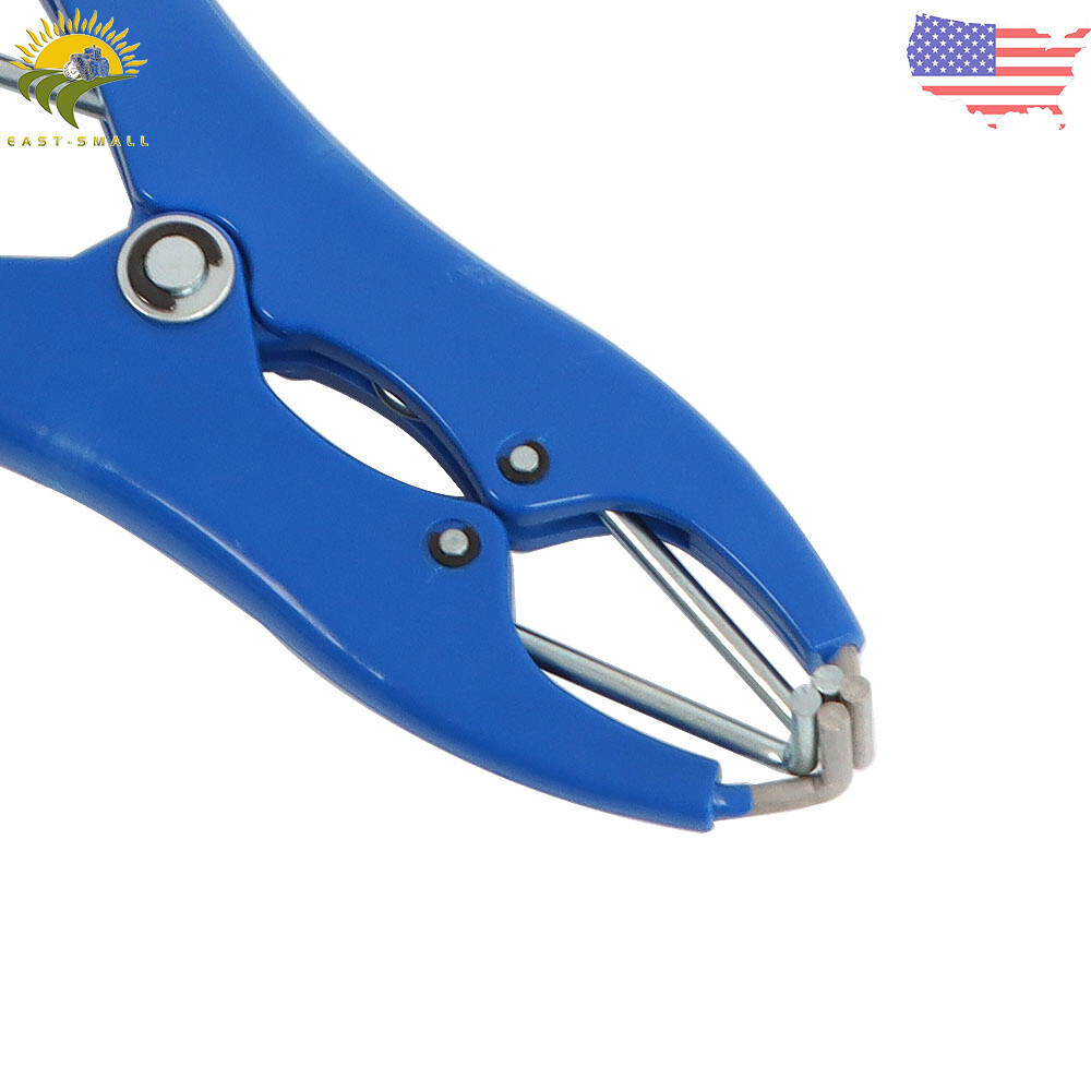 Bander Docking Elastrator Lamb Sheep Castration Applicator With 100 Rubber Ring