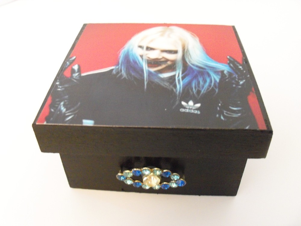Kim Dracula Black Embellished Decorative Box
