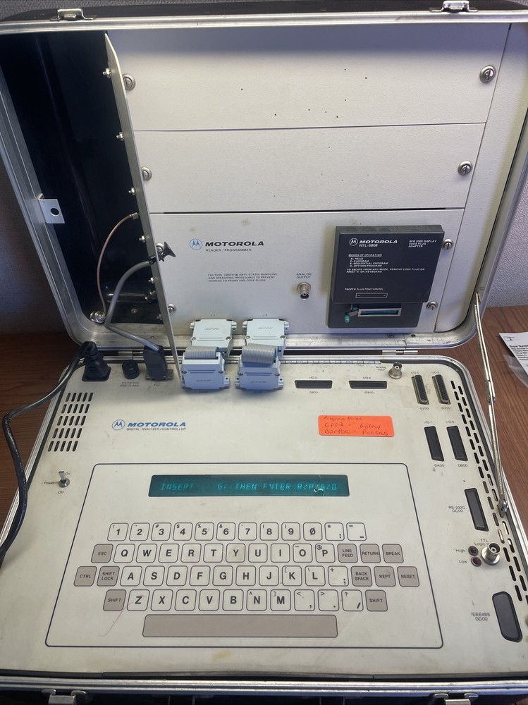 Motorola Reader/Programmer RTL-5808 Digital Analyzer/Controller