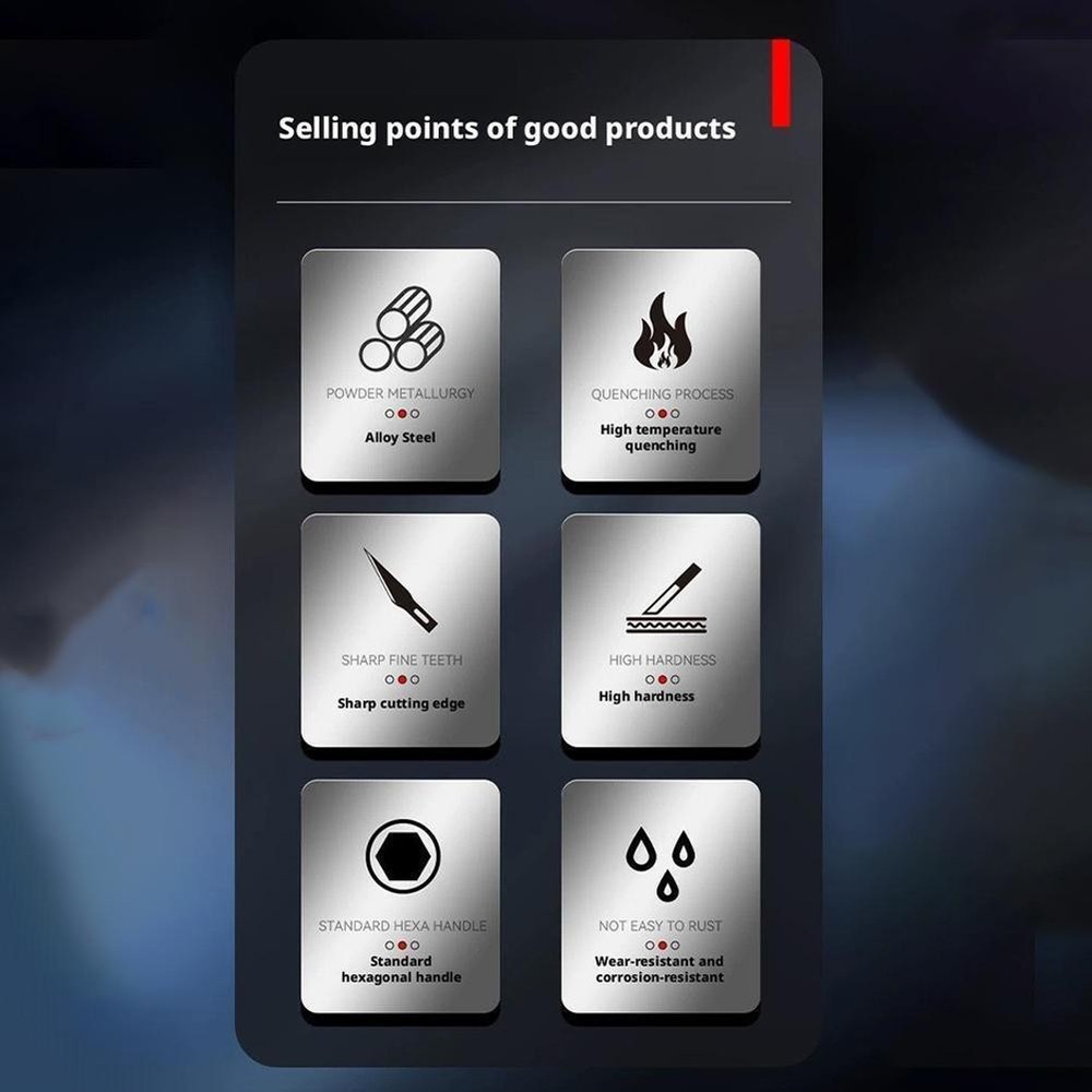 Integrated Internal & External Pipe Threading-Tool PVC Pipe Threader Cutting~Kit