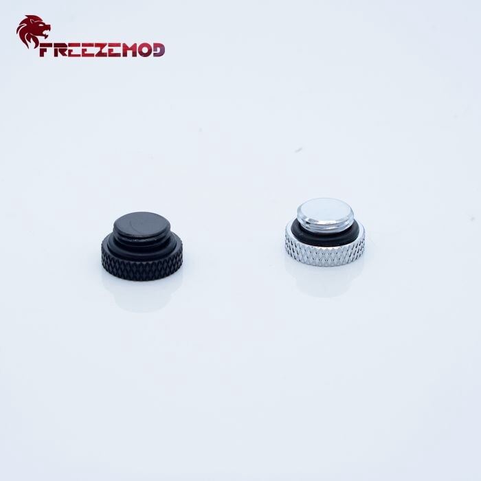 FreezeMod G1/4" Low Profile Stop PLUG Fitting for PC Desktop Water Cooling