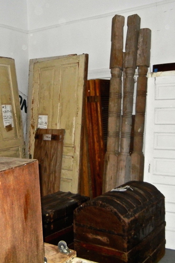 Victorian wood Column turned Post porch Vintage 4 posts